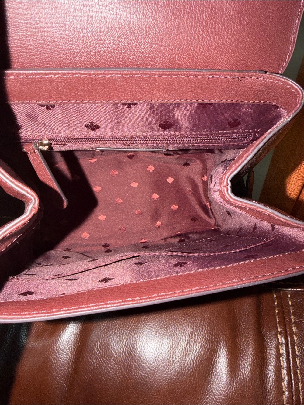 ‼️Kate Spade Adel Medium Flap Leather Backpack - Picture 11 of 12
